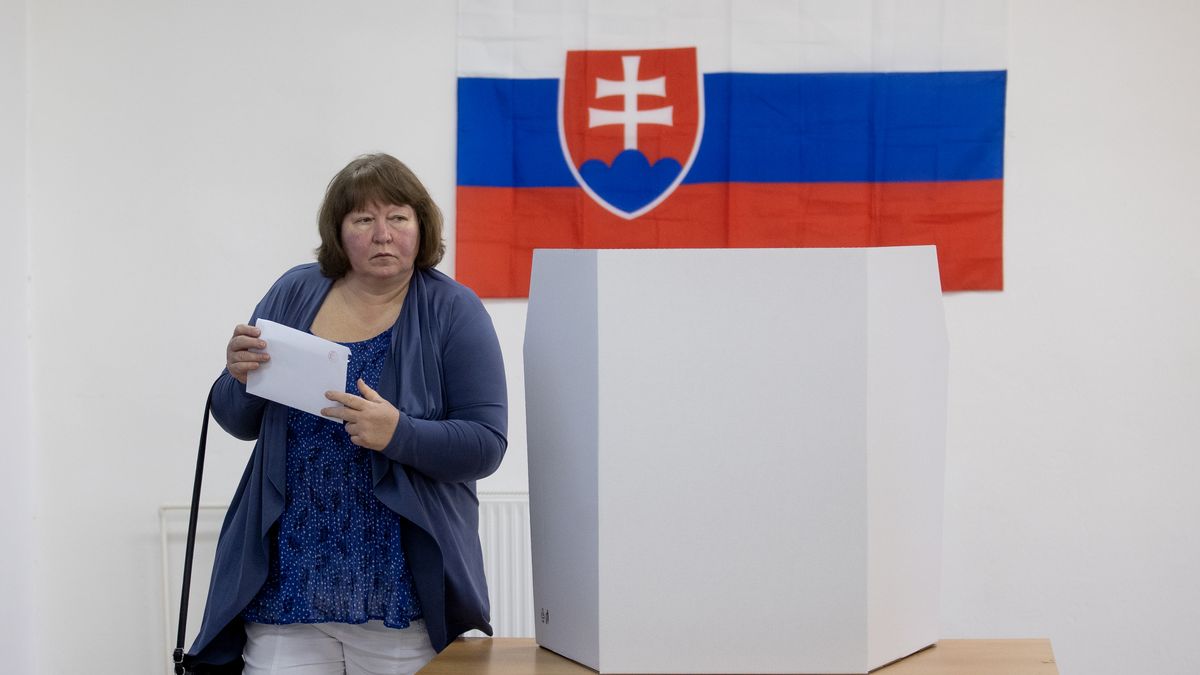 Foto: Fronta už od rána. Slováci z Česka vyrazili volit za hranice